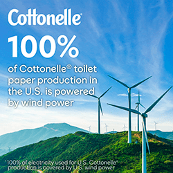 Cottonelle CleanCare Dry Plant Based Fibers